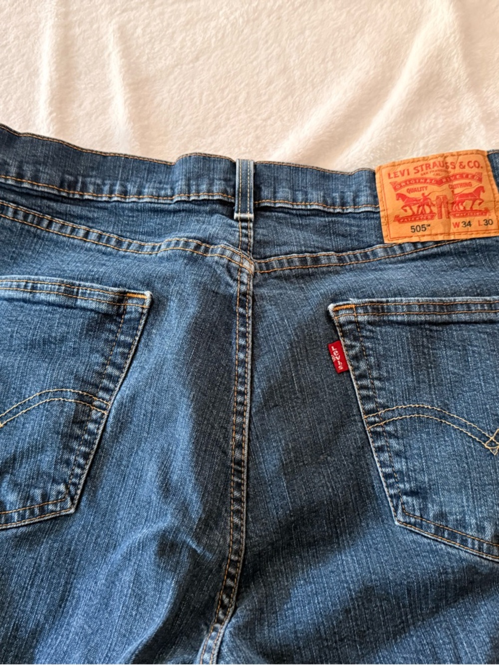 Levi’s 505 Men’s Jeans 34x30 Size 34 - Picture 7 of 7